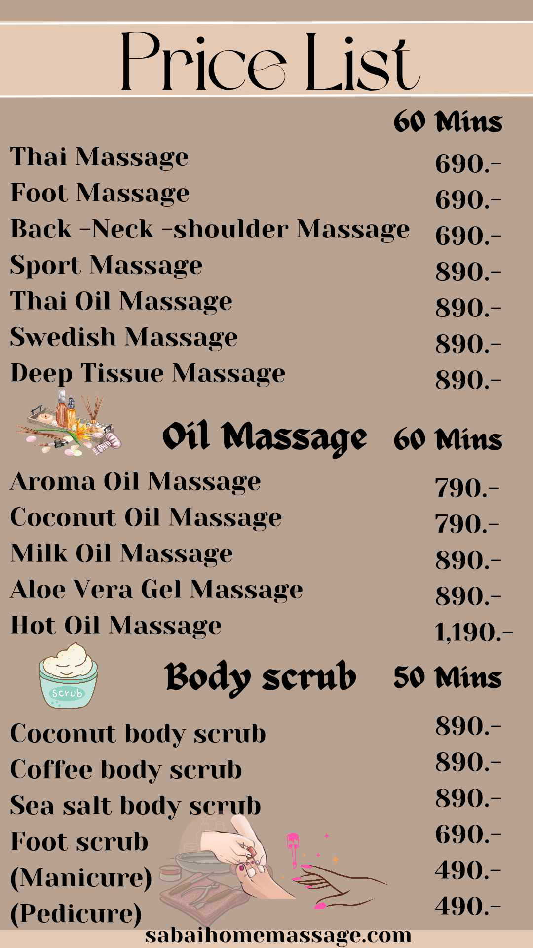 Sabai Home Massage Phuket – At Home Massage & Spa Services